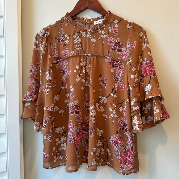 Monteau Tops - Monteau Los Angeles Blouse
